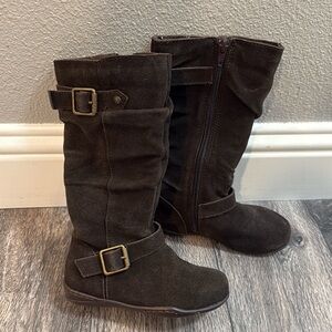 Stride Rite Selma Boots size 9.5 brown girls new